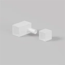 Заглушки для гибкого неона 12x12 мм 2 шт. (выход вверх/вниз) (Белый)