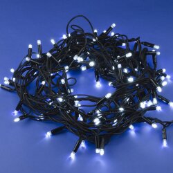 ULD-S1000-120-DBA WHITE IP67 Гирлянда светодиодная с контроллером, 10м, 120 светодиодов, Белый свет, Провод черный