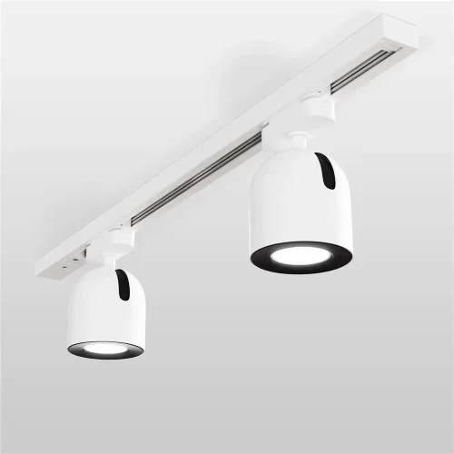 Трековый светильник для однофазного шинопровода Ogma GU10 белый MRL 1005 - фото 4