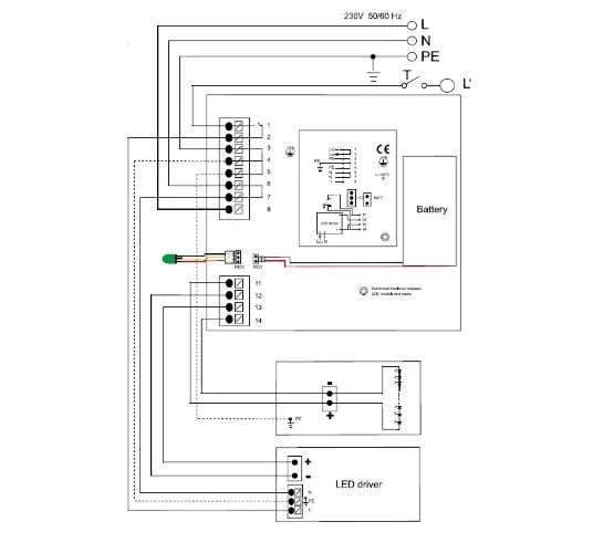 Блок аваийного пиитания VS EMCc BASIC 60.006 3W 1ч 12–55V 150x31x22 (ББП для аккум. 183202,183203) - Vossloh-Schwabe. Фото 3