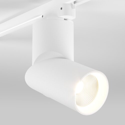 Трековый светильник для однофазного шинопровода Corner белый 15W 4200K (1 шт.) - Фото 4