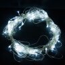 Новогодняя гирлянда сеть белый 1,5*1,5м IP20 - Фото 4