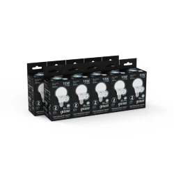 Лампа светодиодная Black 10Вт A60 грушевидная 4100К нейтр. бел. E27 800лм с датчиком движения GAUSS 102502210-M