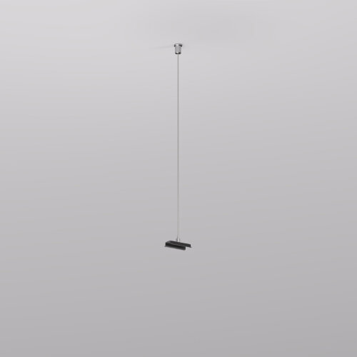 TR2127-BK Механический подвес для трека SMART BASE, IP20, 5м, черный, алюминий.