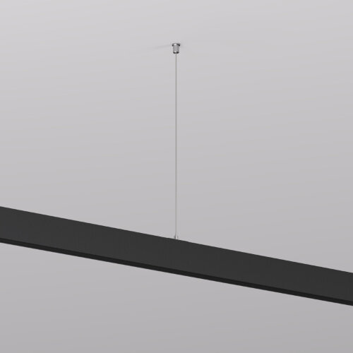 TR2127-BK Механический подвес для трека SMART BASE, IP20, 5м, черный, алюминий. Фото 3