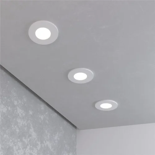 Встраиваемый точечный светильник 125 MR16 белый матовый - фото 3