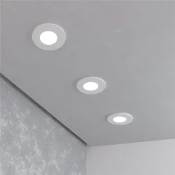 Встраиваемый точечный светильник 125 MR16 белый матовый (053361)