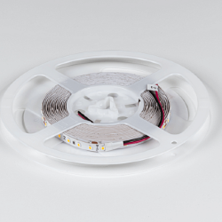 Светодиодная лента LUX, 2835, 98 LED/м, 10 Вт/м, 24В, IP33, Теплый белый (3000K), DSG298-24-WW3-33 012708
