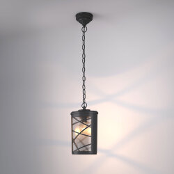 Уличный подвесной светильник Premier H черный IP44 GL 1017H черный