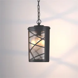 Уличный подвесной светильник Premier H черный IP44 GL 1017H черный (039857)