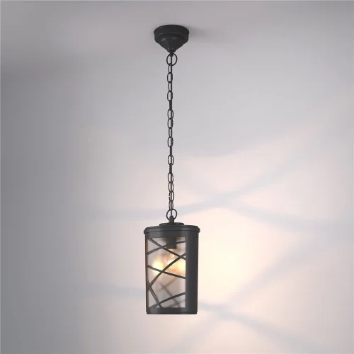 Уличный подвесной светильник Premier H черный IP44 GL 1017H черный - фото 2