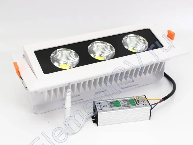 Светодиодный светильник встраиваемый JH-DDD-20W3 VG5 (60W, 220V, white) - фото.