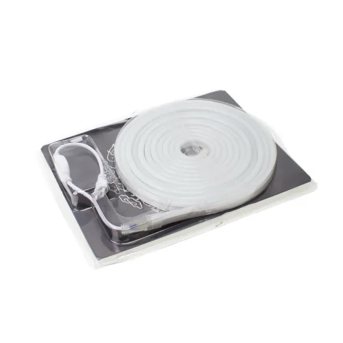 Светодиодный гибкий неон 8x16 LB23 (220V, white, блистер 5м) - фото II