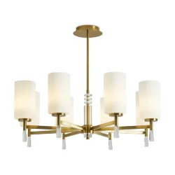 Подвесной светильник Freya FR2031PL-08BS (Латунь)