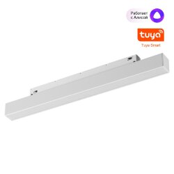 Трековый смарт-светильник диммир. со сменой цв.температуры (управление - пульт ДУ/Tuya Smart Life) «Novotech» 359628, серия: FLUM - Приложение Tuya Smart