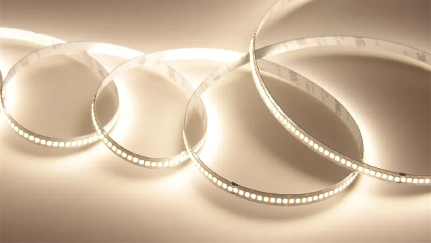 Светодиодная лента Class Premium, 2835, 240 led/m, однорядная, day white, 12V, 24W/m, IP20, A70 - фото I