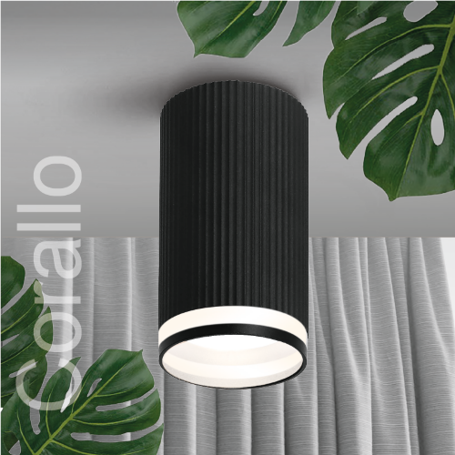 Светильник WOLTA WSL-GU10/03BL под лампу GU10 Черный CORALLO - фото 1.