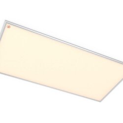 Светодиодная панель 1195x595x10 мм 76 Ватт с серой рамкой 3000К с Бап-1