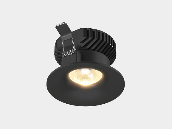 Корпус светильника потолочный встраиваемый, Черный, IP20, COMBO-43-BL. Фото 2