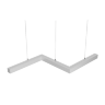 Светильник WOLTA PRO КОНТУР ЗИГЗАГ ДСО03-54-700-6К-Б Матовый - фото 3.