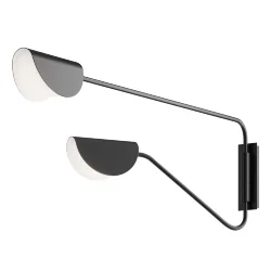 Настенный светильник (бра) Mollis G9х2 28Вт (Черный)