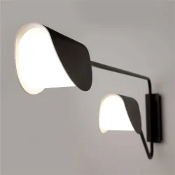 Настенный светильник (бра) Mollis G9х2 28Вт (Черный)