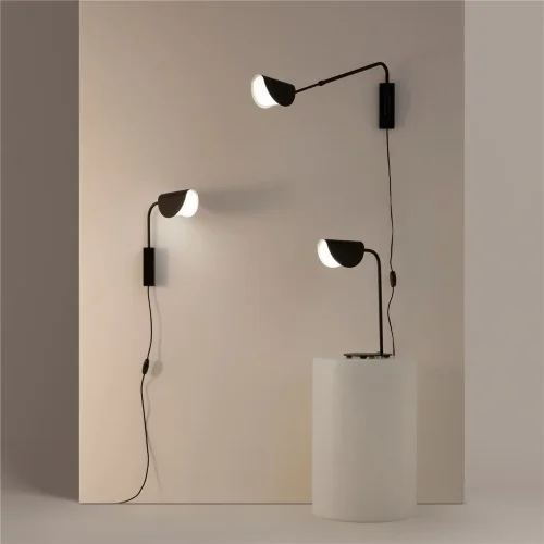 Настенный светильник (бра) Mollis G9х2 28Вт (Черный) - фото 7