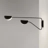 Настенный светильник (бра) Mollis G9х2 28Вт (Черный) - фото 10