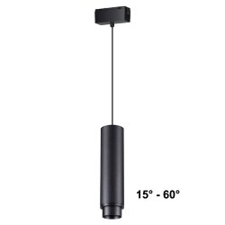 Подвес трековый светодиодный для низковольного шинопровода, длина провода 1м «Novotech» 358533, серия: KIT (крепление к треку)