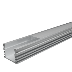 Профиль алюминиевый накладной WOLTA WAP-S-16/12/2000-A серый 12х16х2000 мм