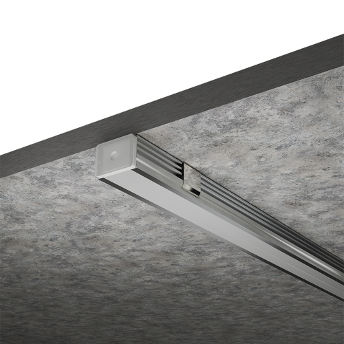 Профиль алюминиевый накладной WOLTA WAP-S-16/12/2000-A серый 12х16х2000 мм - фото 3.