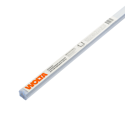 Профиль алюминиевый накладной WOLTA WAP-S-16/12/2000-A серый 12х16х2000 мм - фото 6.