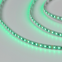 Светодиодная лента 3528, 120 LED/м, 9,6 Вт/м, 12В , IP20, Цвет: Зеленый, SWG3120-12-9.6-G-M 009699