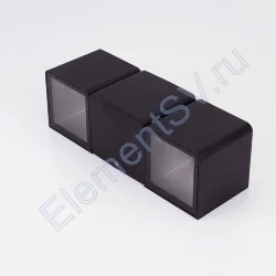 Светодиодный светильник настенный 1392S UC202 (220V, 2х3W, warm white)