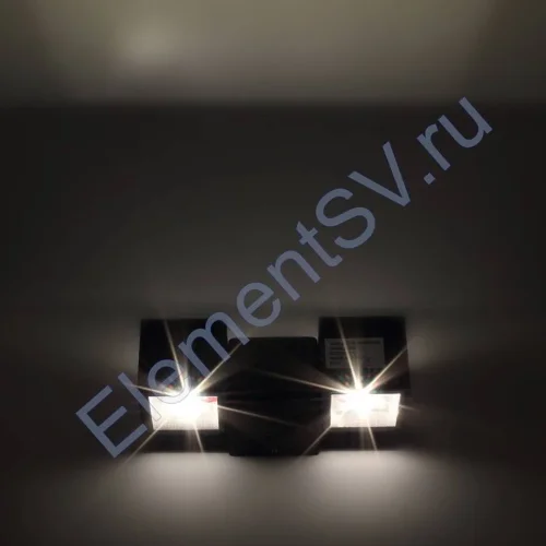 Светодиодный светильник настенный 1392S UC202 (220V, 2х3W, warm white) - фото 5.