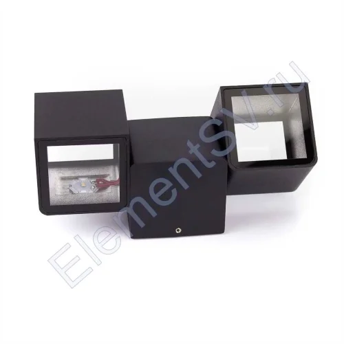 Светодиодный светильник настенный 1392S UC202 (220V, 2х3W, warm white) - фото 3.