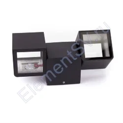 Светодиодный светильник настенный 1392S UC202 (220V, 2х3W, warm white)