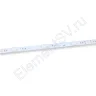 Светодиодная линейка линзованная 2835, 12 led, G107 (12V, 12W, white) - фото 2.