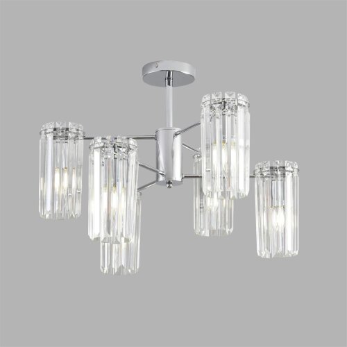 Люстра подвесная «LUMION» 8348/6C, серия: FAVLA (крепление на планке). Фото 2.