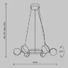 Подвесной светильник Взгляд / Mind 3000К 60Вт (Черный) MOD299PL-L60BC3K - фото 12