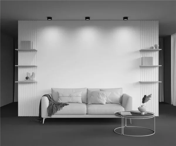 Потолочный светильник Glare 3000K 12W 120° (Черный) - фото 7