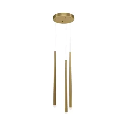 Подвесной светильник Каскад / Cascade 2600-3500К 19Вт (Латунь) MOD132PL-L18BSK