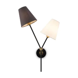 Настенный светильник (бра) Freya FR5370WL-02B (Черный)