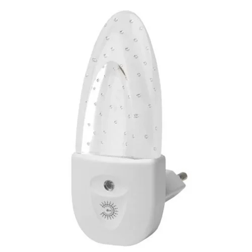 Светильник NN-619-LS-W ночник 'Пузырьки' от сети с сенсором бел. ЭРА Б0019103 - фото