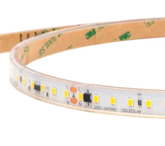 Лента светодиодная ELFLED 120SMD диодов (2835), 220В, IP67, 1м, белый нейтральный, 4000-4500К - фото 2