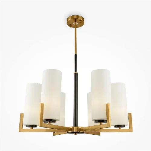 Подвесной светильник Fortano E27х6 (Черный и Латунь) - фото 10