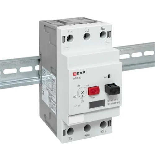 Выключатель автоматический для защиты двигателя АПД-80 25-40А EKF apd80-me-40 - фото 2