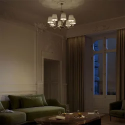 Подвесной светильник Riverside E14х6 (Хром)