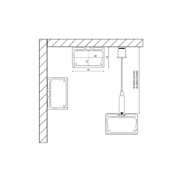'Подвесной/накладной алюминиевый профиль Design LED LS 4932, 2500 мм, анодированный, LS.4932 010367