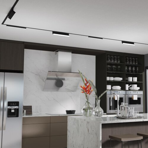 Дополнительный адаптпер для создания поворотных светильников с арт. 359072, 359076, 359080 «Novotech» 359066, серия: SMAL (крепление к треку). Фото 2.